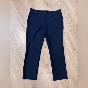 Ann Taylor Devin Fit Women's Navy Pants 6